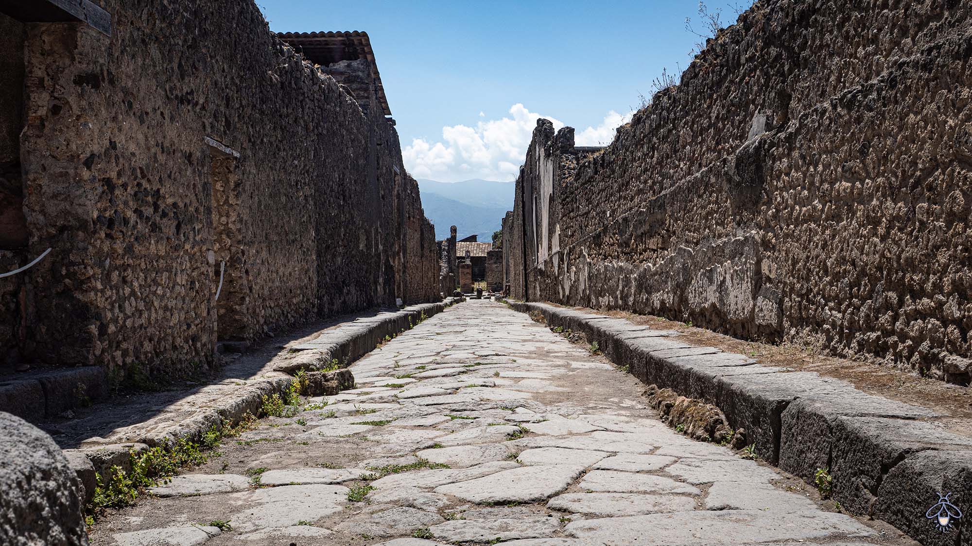 Antike Straßen Pompejis